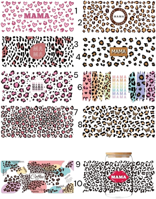 Leopard print Vinyl Prints